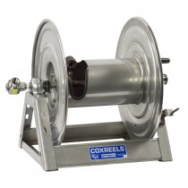 Coxreels 1125-5-200-SP Stainless Steel Hand Crank Hose Reel 3/4inx200ft no hose